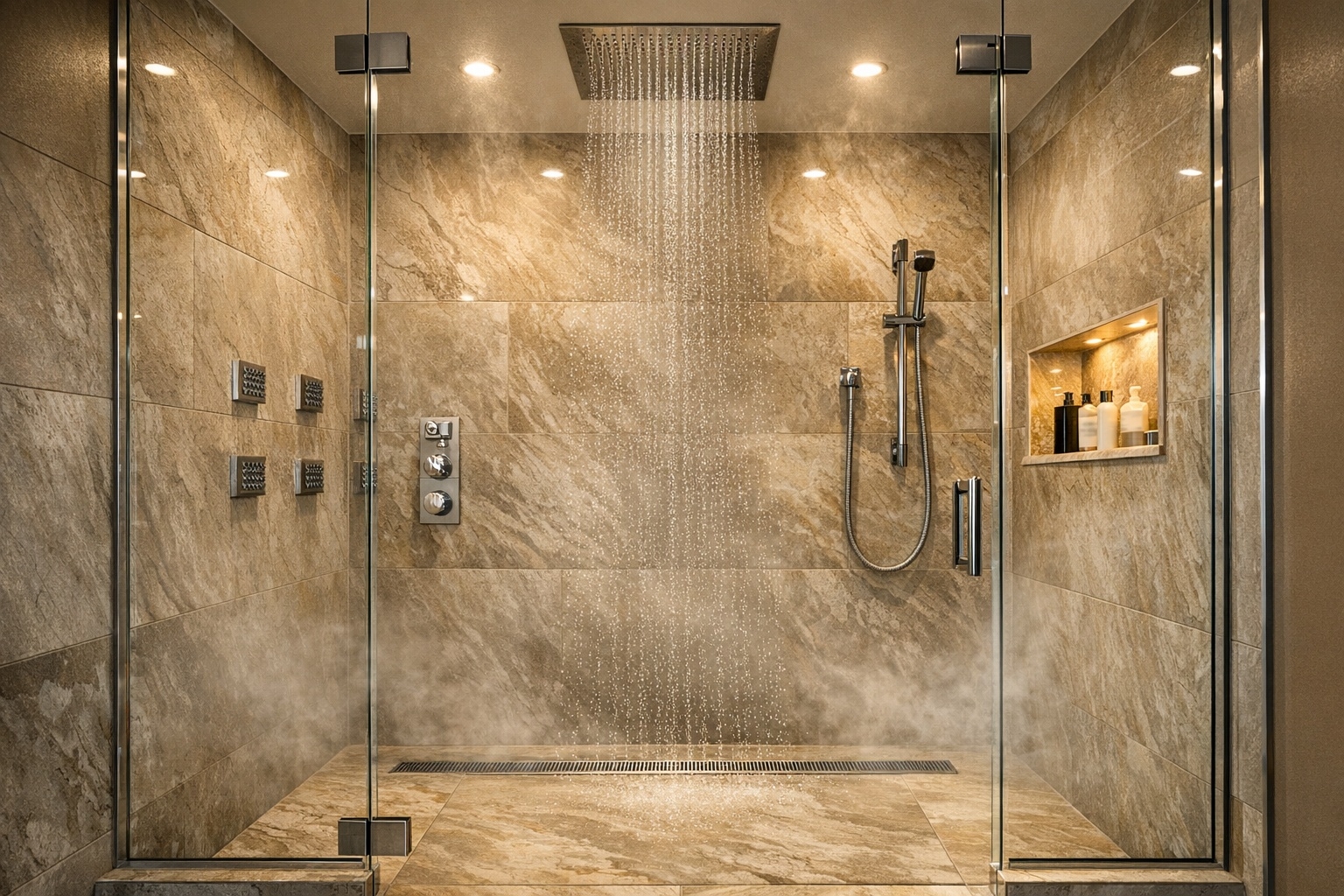 Luxury Master Shower Build